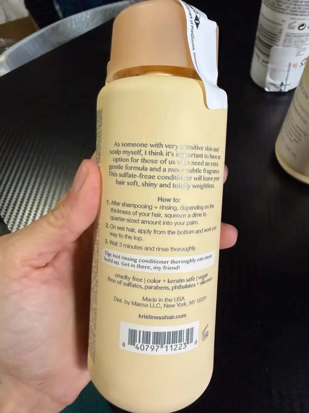 Kristin Ess Extra Gentle Conditioner 10 fl oz / 296 mL